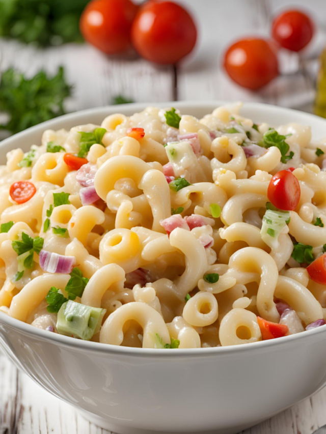 Southern Macaroni Salad A Classic Side Dish The Fresh Man Cook