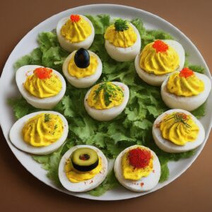 Devilled eggs recipe: explosive power bites!