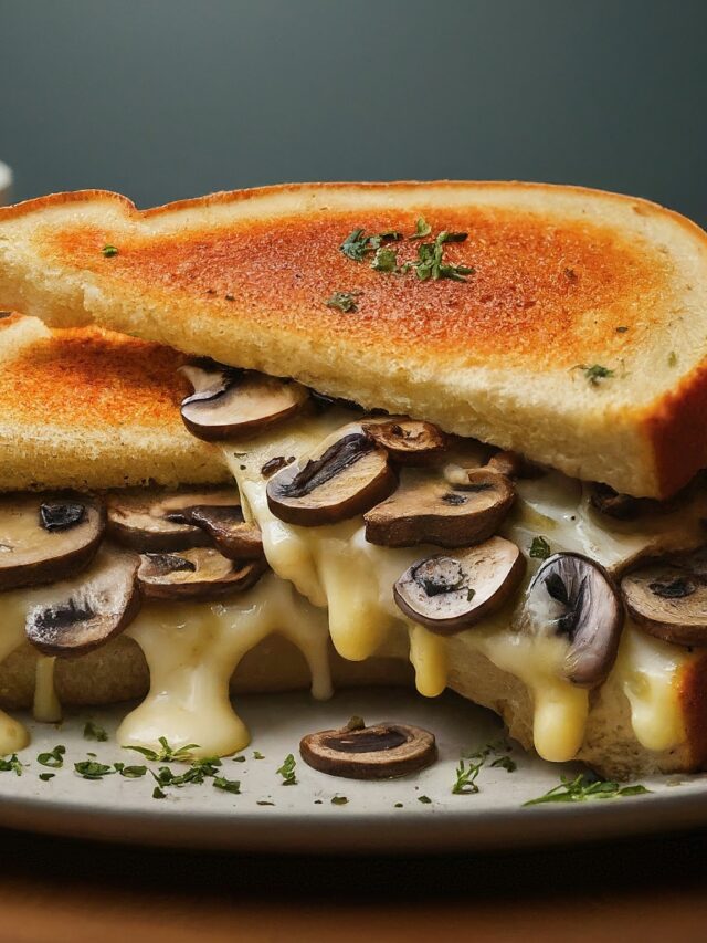 Mushroom Sandwich Melts Recipe - The Fresh Man Cook