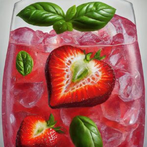 Crushing Strawberry Basil Lemonade Recipe