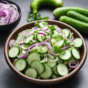 Cucumber And Onion Salad Recipe