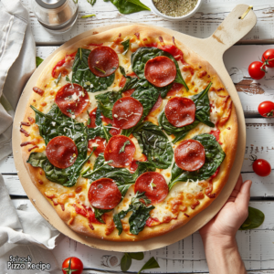Spinach Pizza Recipe