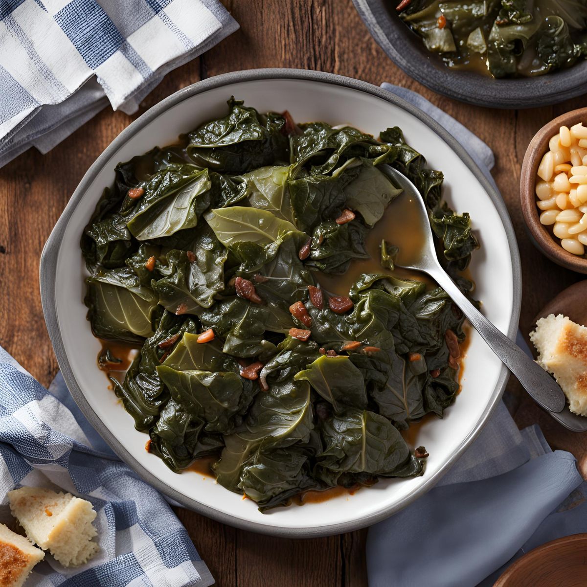 Slow Cooker Collard Greens Recipe: Easy and Delicious Side dish!