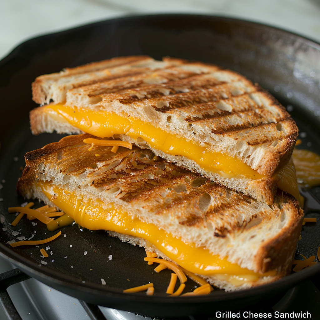 Grilled Cheese Sandwich Recipe “Quick and Tasty” - The Fresh Man cook
