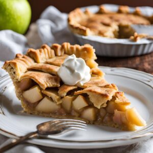 Crustless Apple Pie Recipe