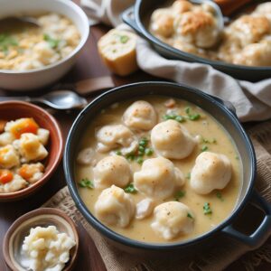 Southern Homemade Chicken and Dumplings Recipe