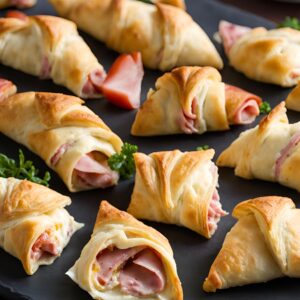 Ham and Cheese Crescent Roll Ups Recipe