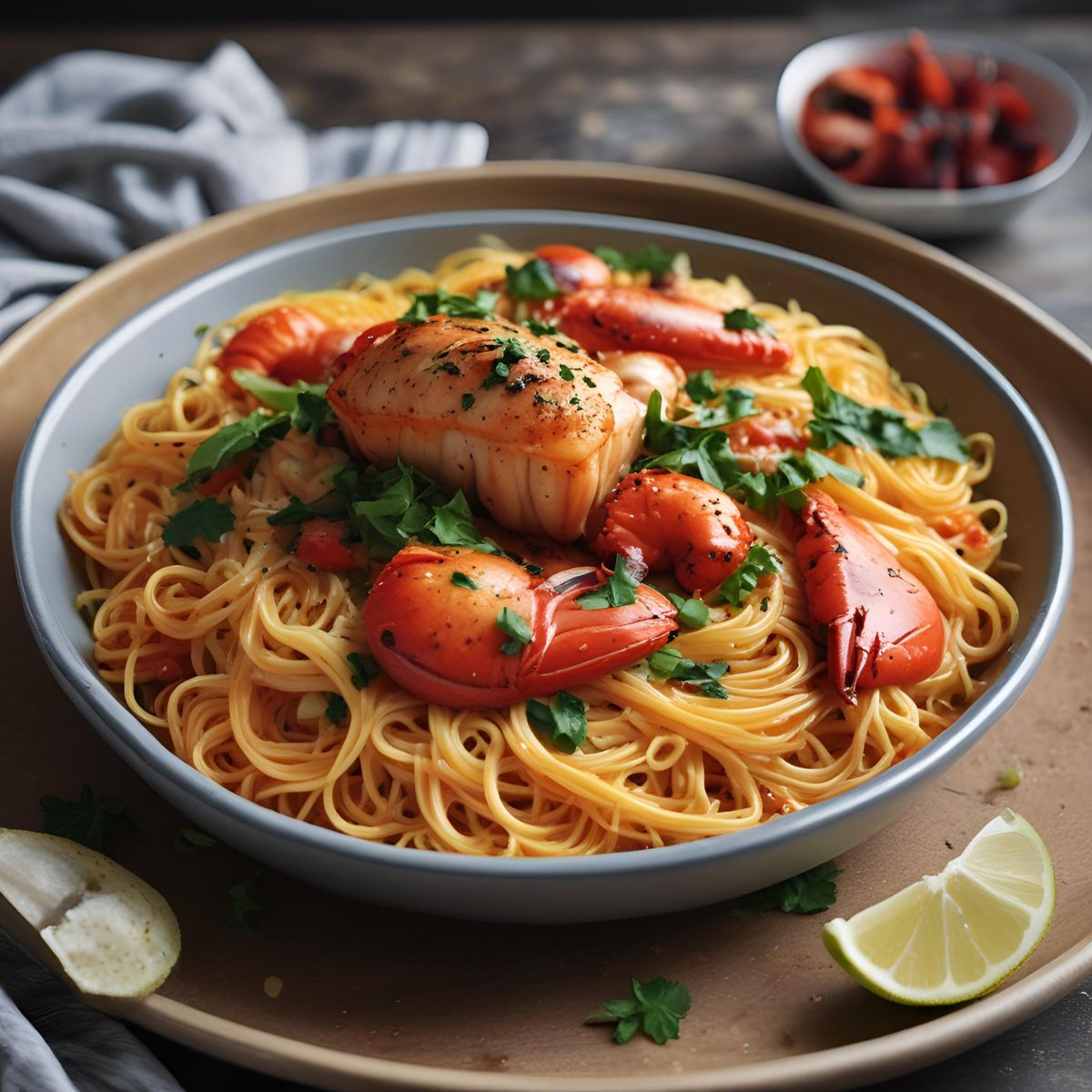Spicy Lobster Capellini Recipe: Elegant and Flavorful Pasta Dish!