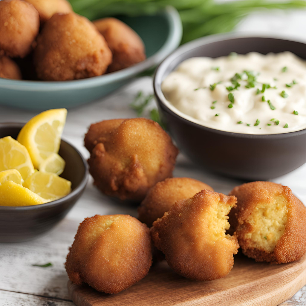 Hush Puppies Recipe: Crispy Corn Snack Treat! - The Fresh Man cook