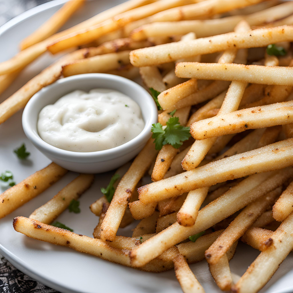 Jicama Fries: Crispy And Savoury Fries! - The Fresh Man cook