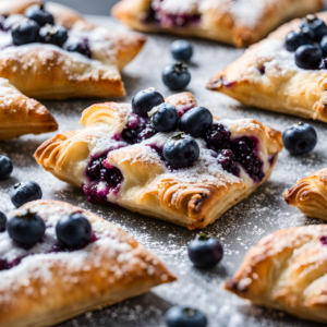 Blueberry Puff Pastries