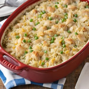 Mamaw’s Chicken & Rice Casserole Recipe: Comfort Food Classic!