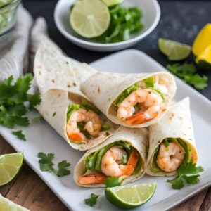 Cilantro Lime Shrimp Wraps Recipe: Fresh and Flavorful