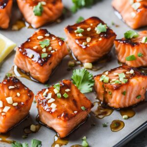 Honey Garlic Salmon Bites Recipe: Quick and Tasty!