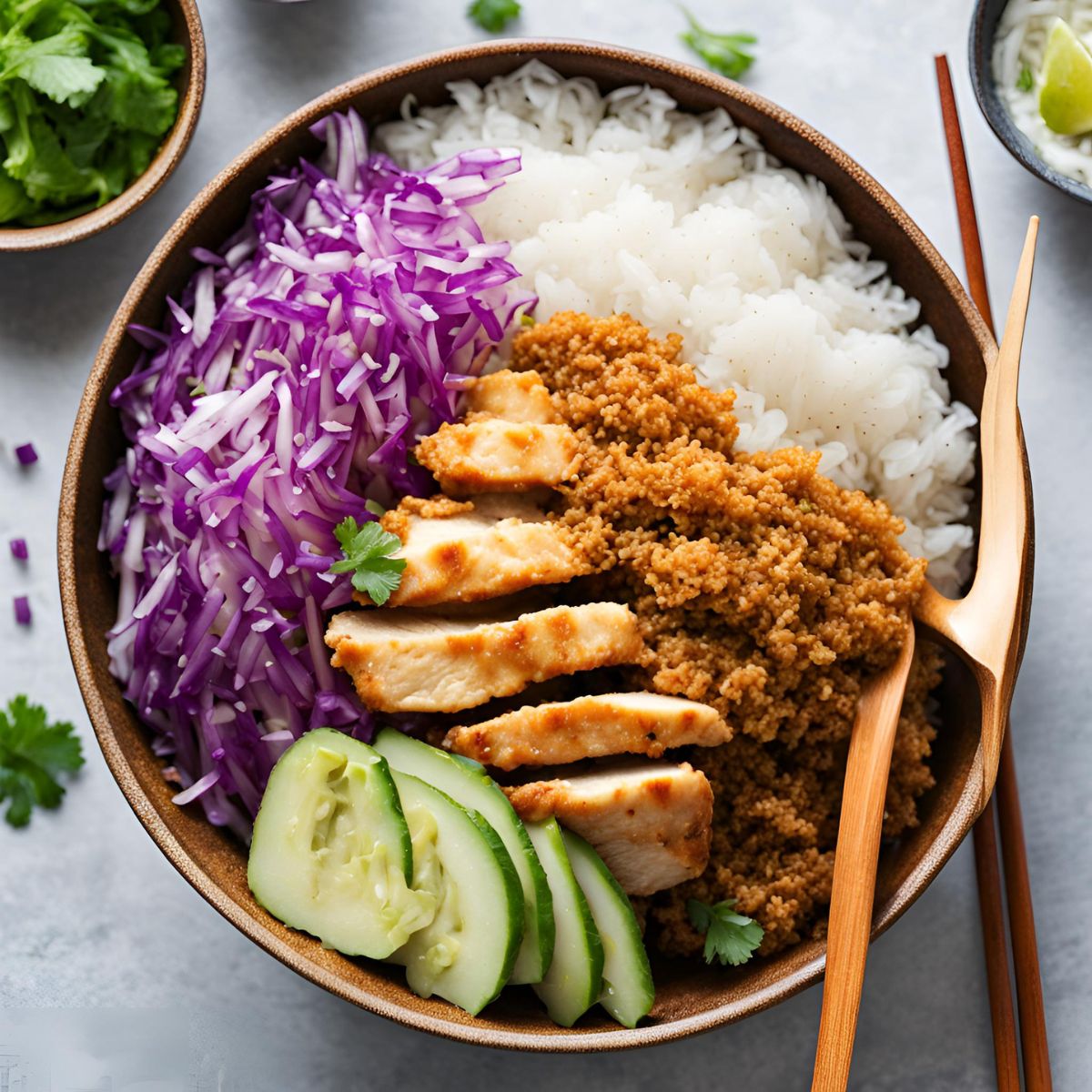 "Chicken Katsu Rice Bowls Recipe: Simple and Delicious