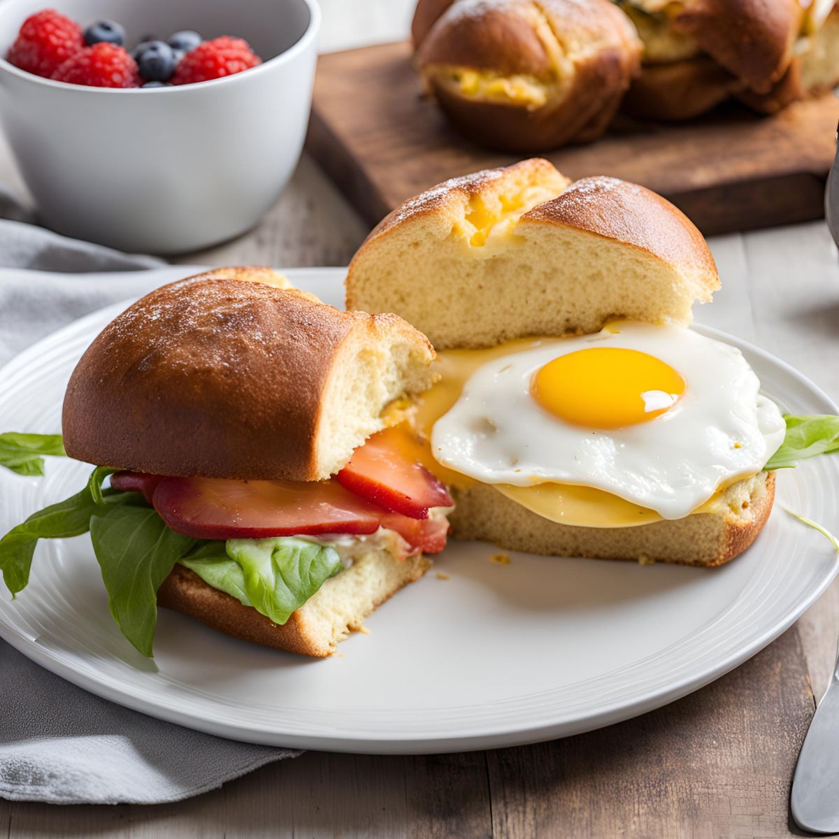 Brioche Breakfast Sandwich Recipe: Fluffy and Flavorful Start