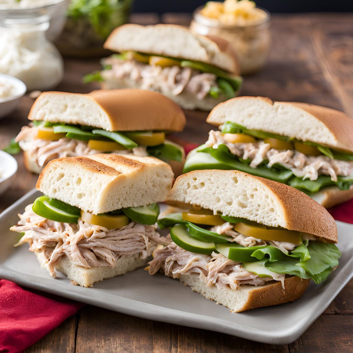 Shredded Turkey Sandwiches Recipe: Perfect for Leftovers!