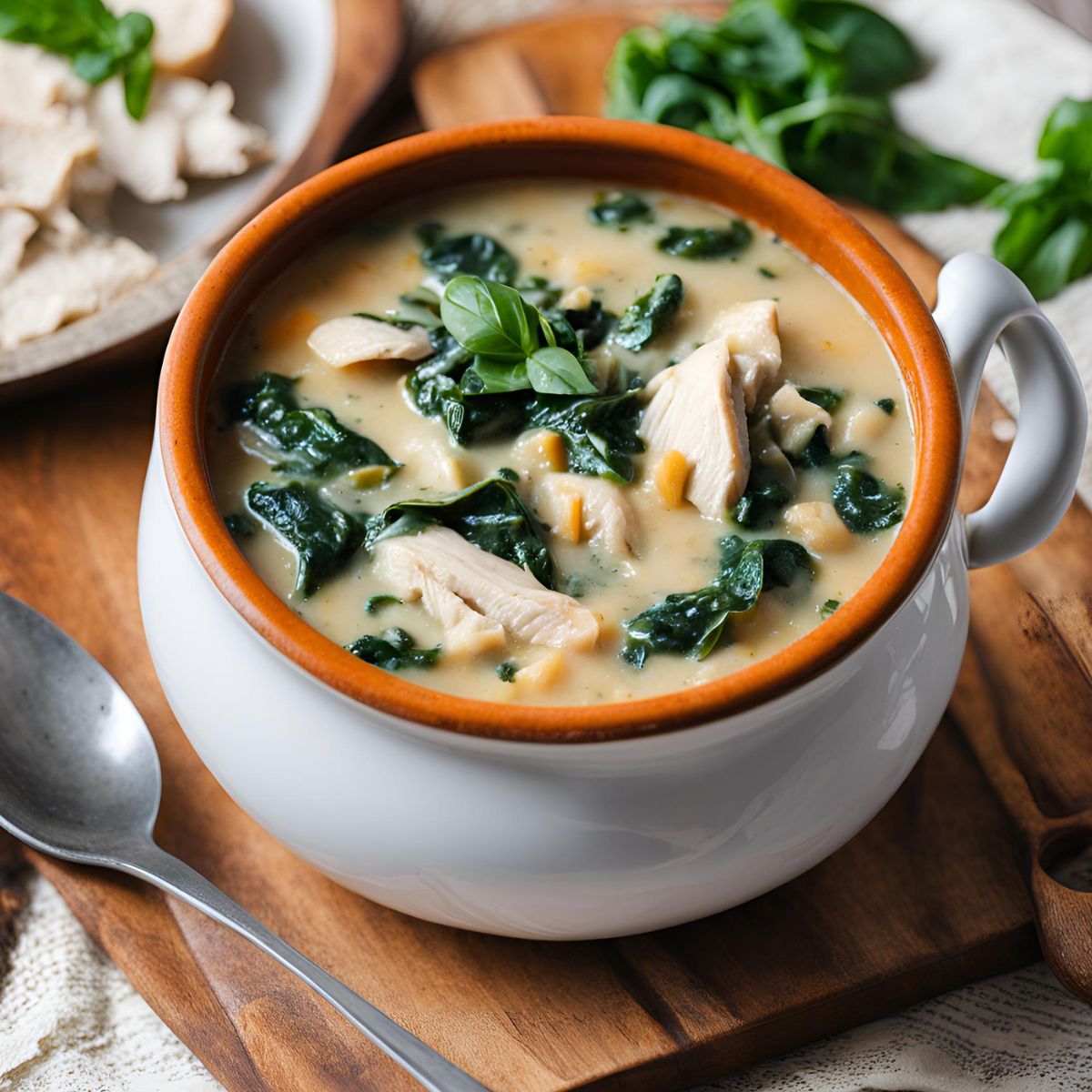 Chicken Florentine Soup Recipe: Creamy and Comforting!