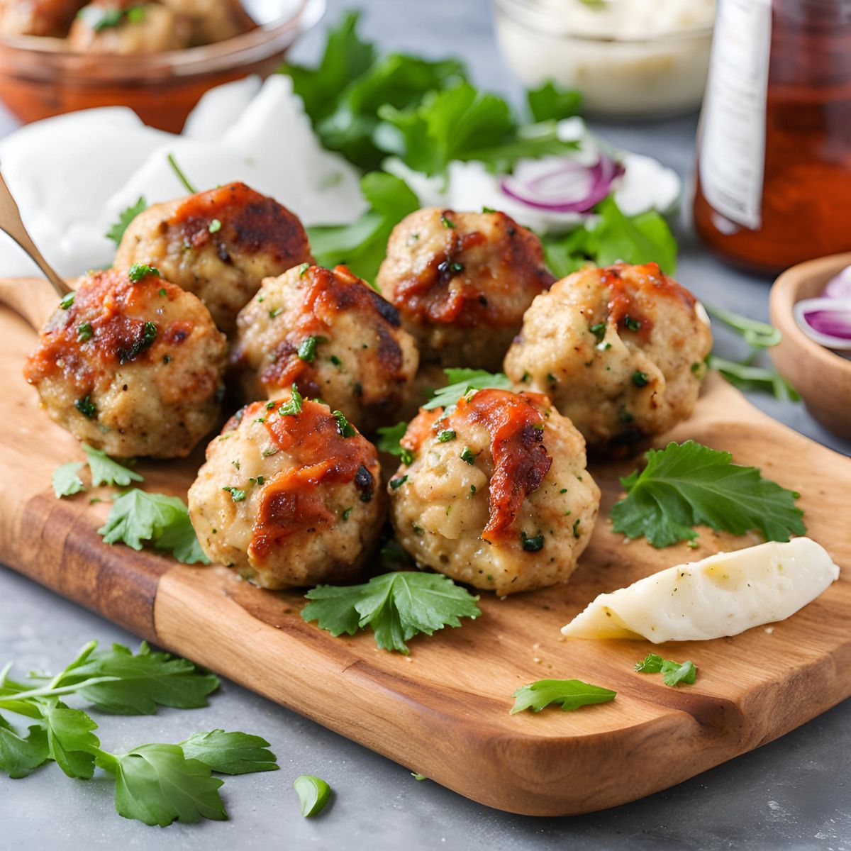 Greek Chicken Meatballs Recipe: Healthy and Savory!