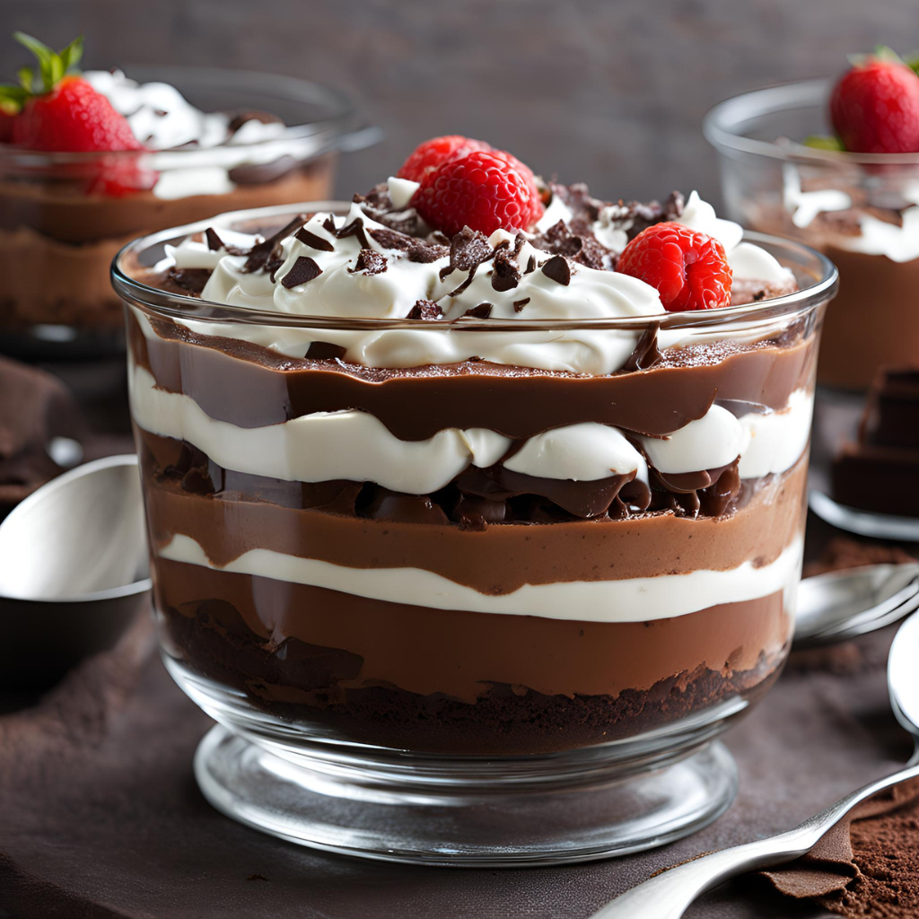 chocolate pudding trifle