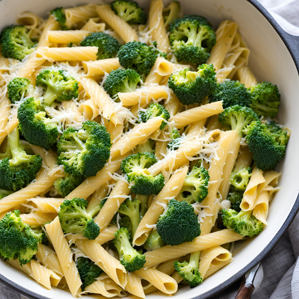 one pot broccoli cheese pasta