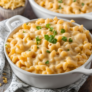 queso mac and cheese