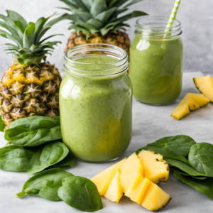 spinach pineapple smoothie