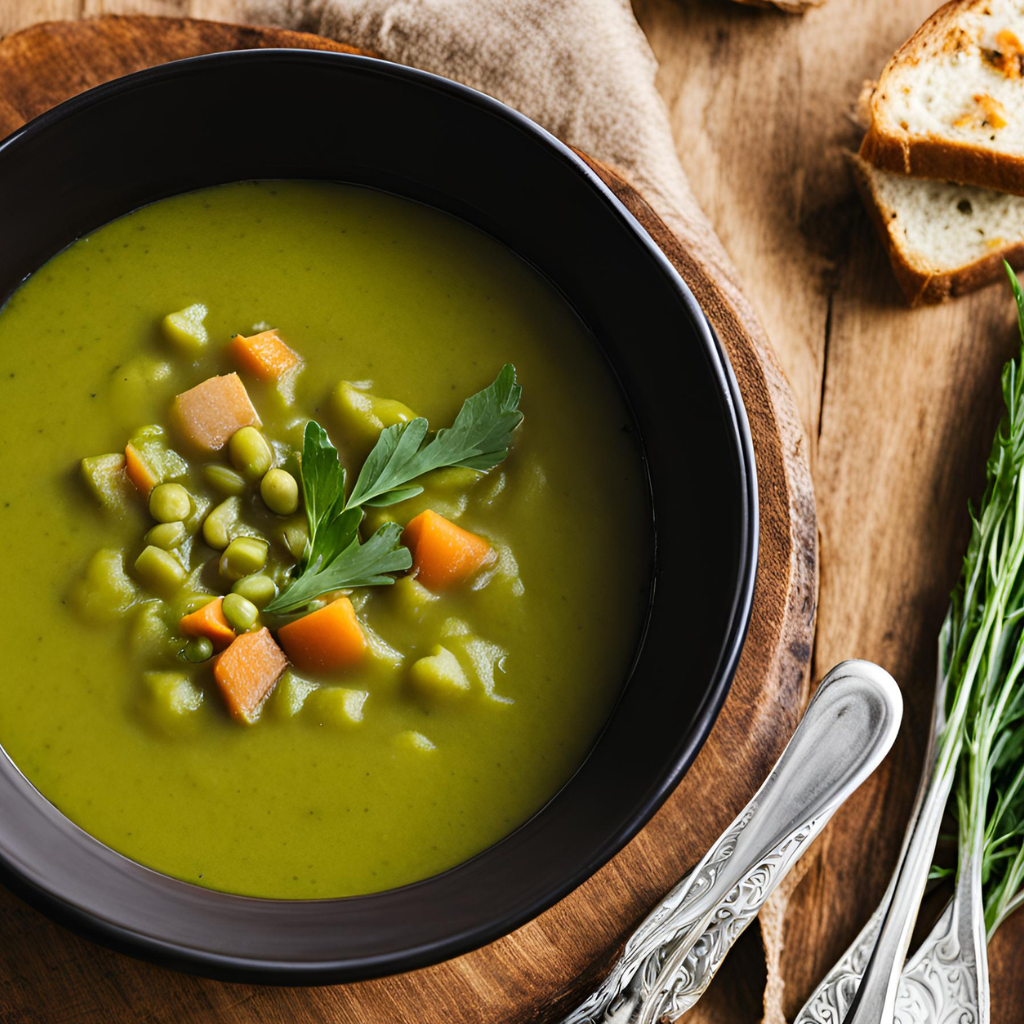 Split Pea Soup: Classic Soupy Comfort! - The Fresh Man cook