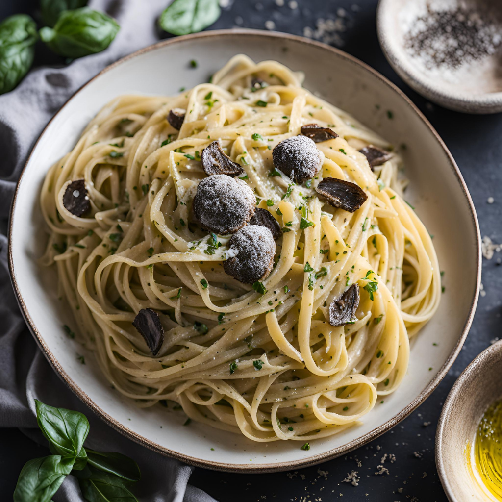 truffle oil pasta